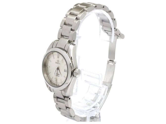 OMEGA Seamaster Aqua Terra Steel Quartz Damenuhr - Ansicht 2