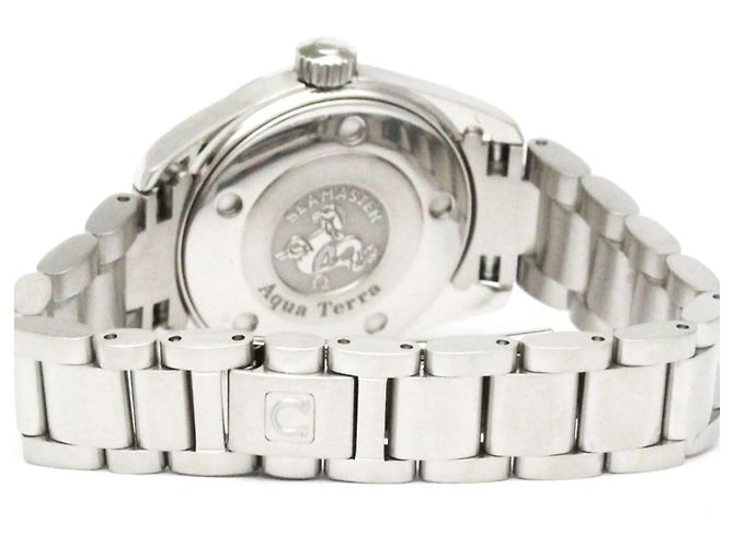 OMEGA Seamaster Aqua Terra Steel Quartz Damenuhr - Ansicht 5