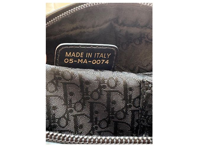 Christian Dior Borsa Bowling Gambler Dice Velluto Rosso Leopardata Marrone Stampa leopardo - vista 10