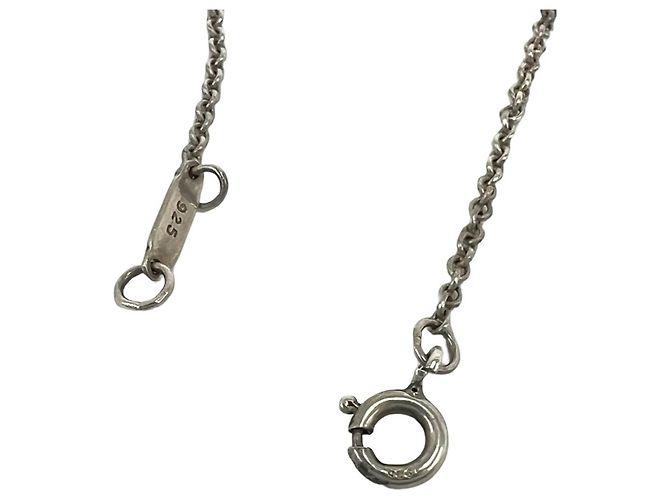 Collana Croce Signature Tiffany & Co. Argento Giallo - vista 5