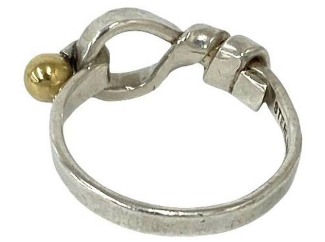 Tiffany & Co Tiffany Hook & Eye Love Knot Ring Silber Golden - Ansicht 6