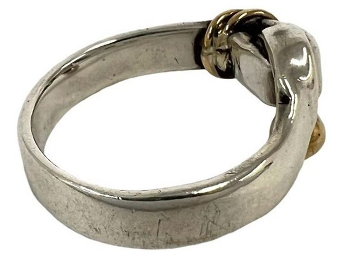 Tiffany & Co Tiffany Hook & Eye Love Knot Ring Silber Golden - Ansicht 5