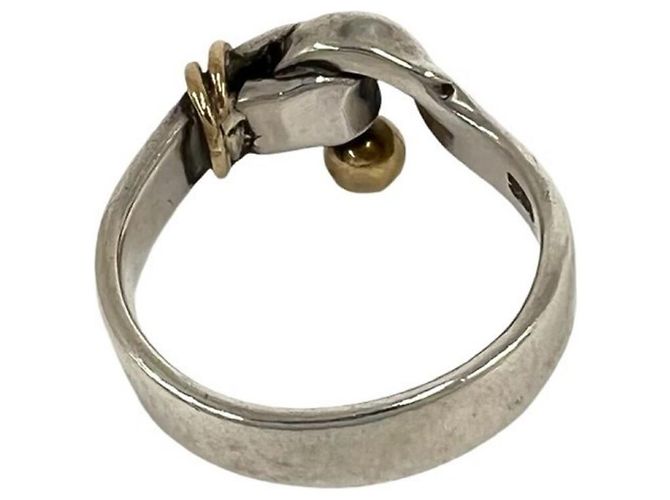 Tiffany & Co Tiffany Hook & Eye Love Knot Ring Silber Golden - Ansicht 6