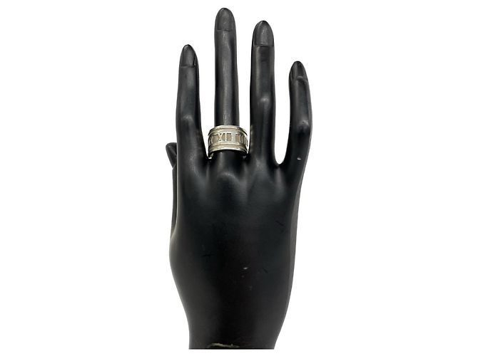 Tiffany & Co Anello Largo Tiffany Vintage Atlas Argento - vista 2