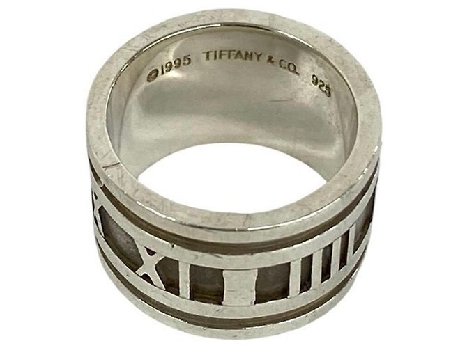Tiffany & Co Anello Largo Tiffany Vintage Atlas Argento - vista 4