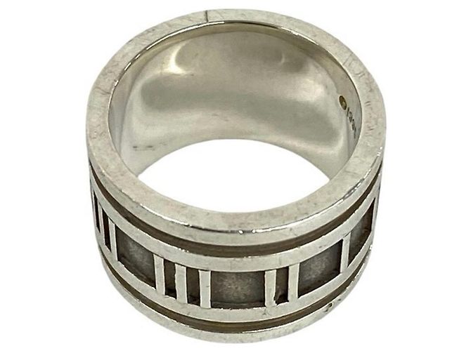 Tiffany & Co Anello Largo Tiffany Vintage Atlas Argento - vista 5