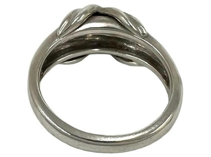 Tiffany & Co Anello Tiffany Vintage Signature Band Argento - vista 6