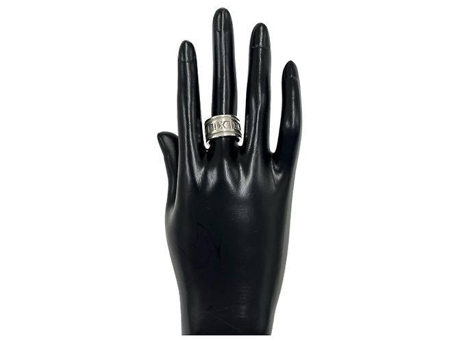 Tiffany & Co Tiffany Vintage Atlas breiter Ring Silber - Ansicht 2