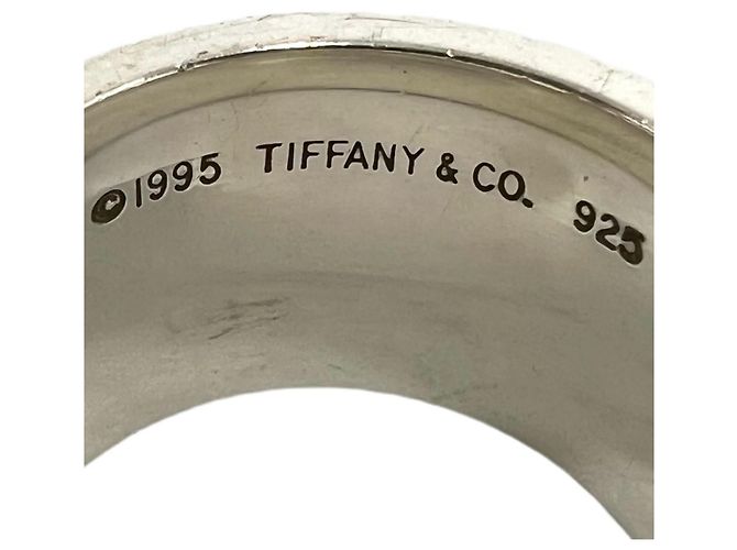 Tiffany & Co Tiffany Vintage Atlas breiter Ring Silber - Ansicht 3