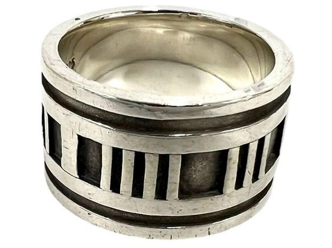 Tiffany & Co Tiffany Vintage Atlas breiter Ring Silber - Ansicht 4