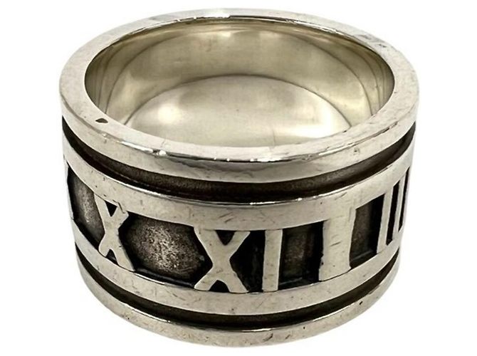 Tiffany & Co Tiffany Vintage Atlas breiter Ring Silber - Ansicht 5