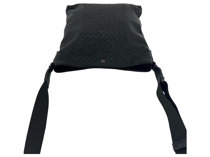 Bottega Veneta Crossbody-Tasche aus Intrecciato-Leder Schwarz - Ansicht 4