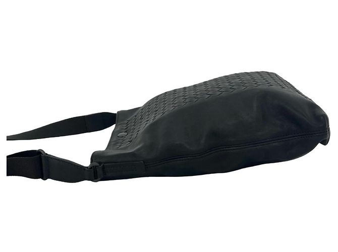 Bottega Veneta Crossbody-Tasche aus Intrecciato-Leder Schwarz - Ansicht 5