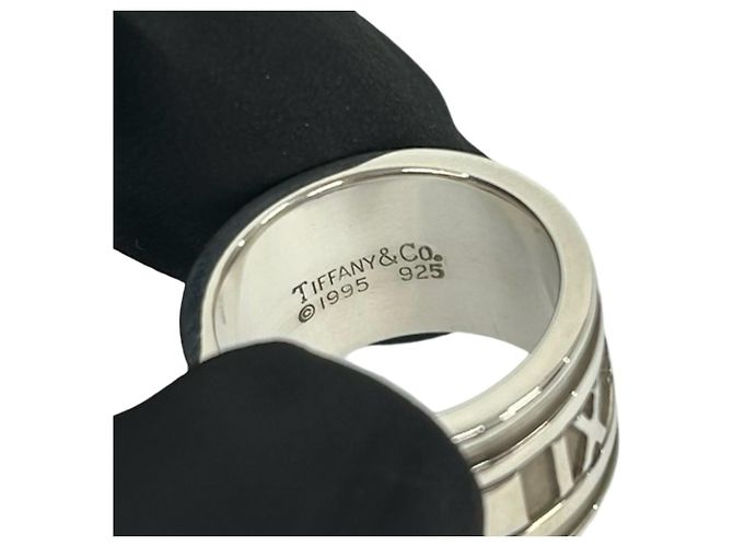 Tiffany & Co Anello largo Tiffany Vintage Atlas in argento sterling - vista 2