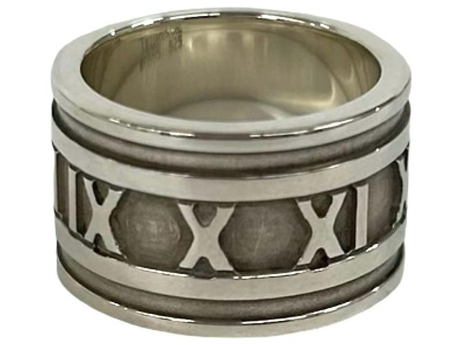 Tiffany & Co Anello largo Tiffany Vintage Atlas in argento sterling - vista 4