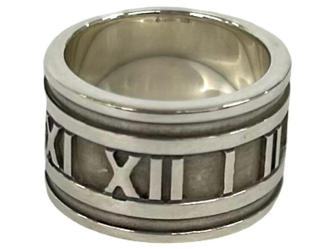 Tiffany & Co Anello largo Tiffany Vintage Atlas in argento sterling - vista 5