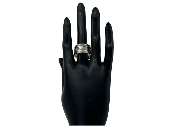 Tiffany & Co Anello Largo Tiffany Vintage Atlas Argento - vista 2