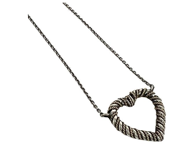 Collana Twist Heart Tiffany & Co. Argento D'oro - vista 4