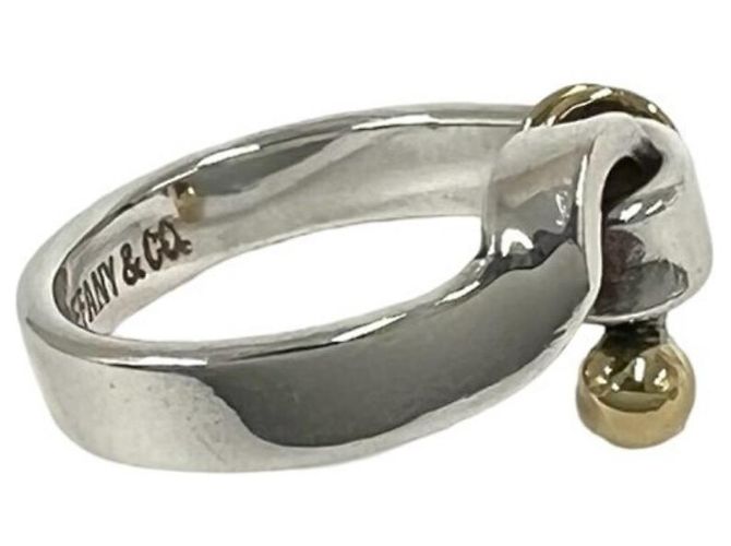 Tiffany & Co. Vintage Hook and Eye Ring Silber Golden - Ansicht 5