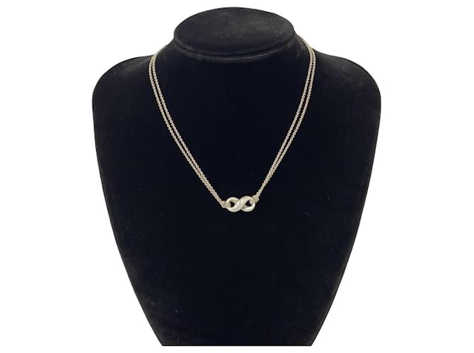 Tiffany & Co Collana Tiffany Infinity in Argento 925 - vista 2