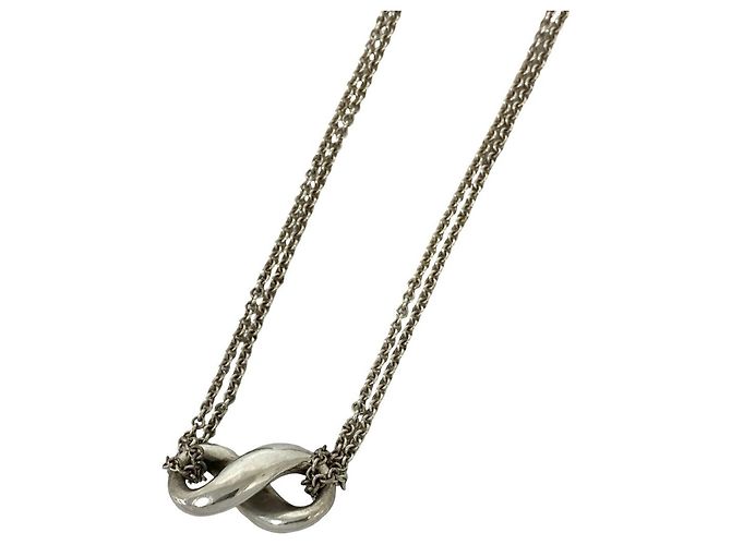 Tiffany & Co Collana Tiffany Infinity in Argento 925 - vista 4
