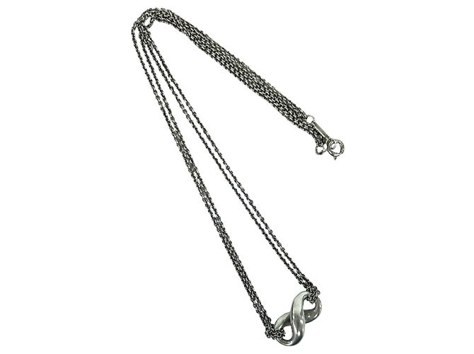 Collana Tiffany & Co. Vintage Infinity Argento - vista 6