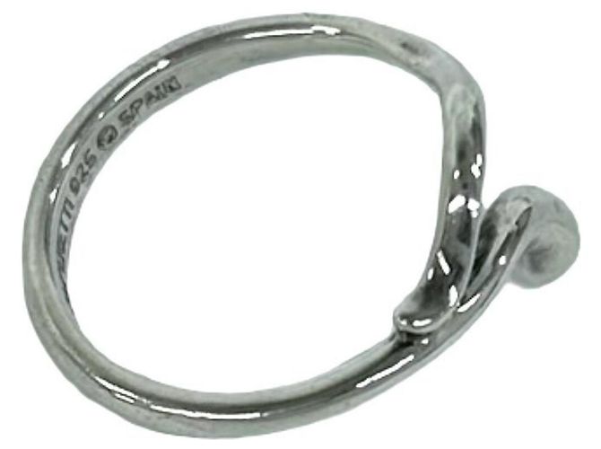 Tiffany & Co Tiffany Vintage Teardrop Band Ring Silber - Ansicht 5