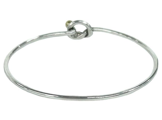 Tiffany & Co Bracciale con charm Tiffany Love Knot Argento D'oro - vista 7