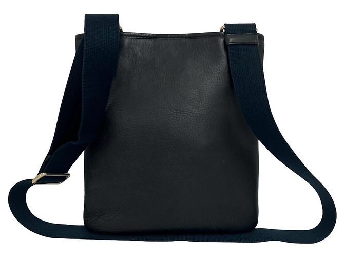 Borsa a tracolla in pelle nera Yves Saint Laurent Nero - vista 3