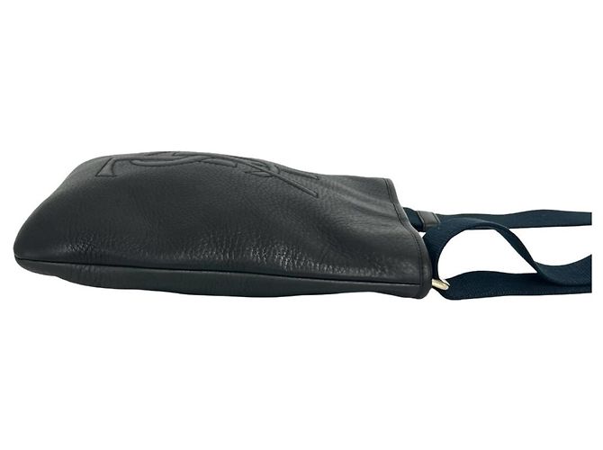Borsa a tracolla in pelle nera Yves Saint Laurent Nero - vista 6