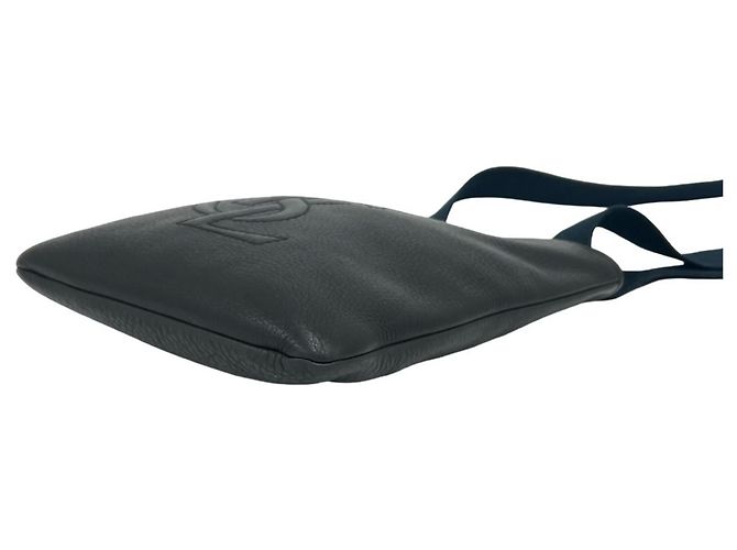Borsa a tracolla in pelle nera Yves Saint Laurent Nero - vista 8