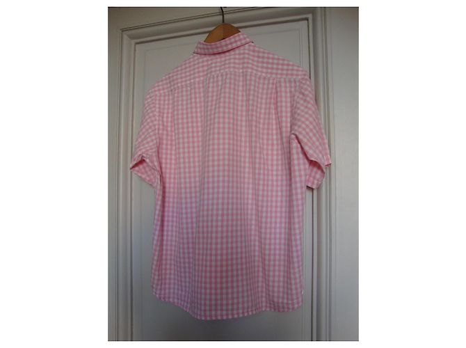 Autre Marque Camicia vichy rosa e bianca Mary Kimberley Bianco - vista 5