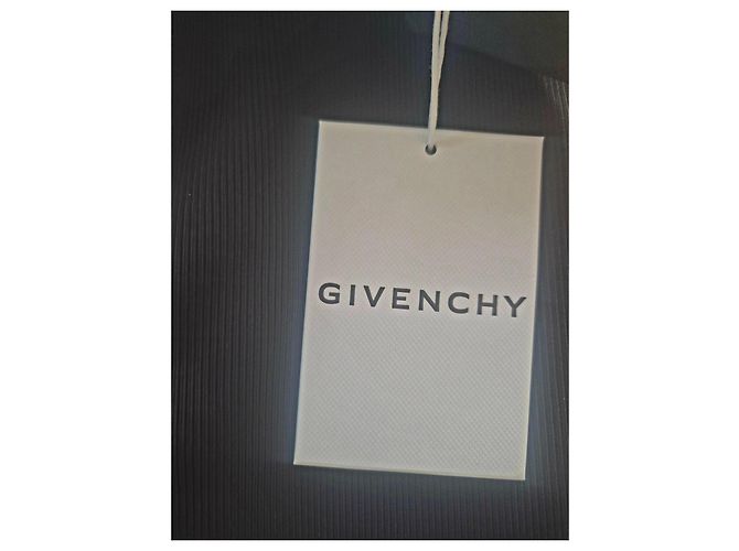Vestido asimétrico de seda negro Givenchy - vista 10