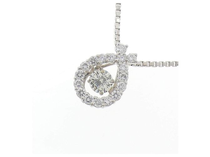 Autre Marque Collana di diamanti Pt900 Pt850 Argento - vista 3