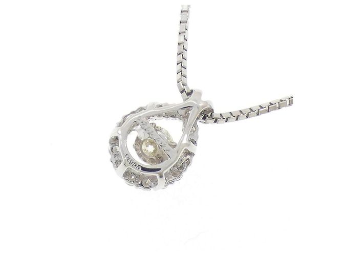 Autre Marque Collana di diamanti Pt900 Pt850 Argento - vista 4