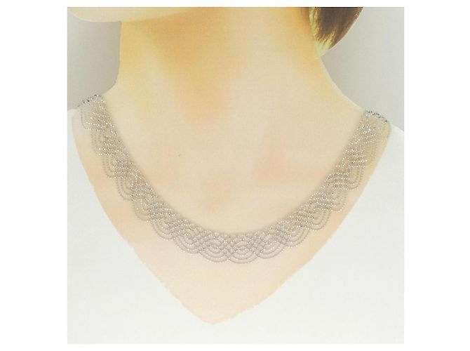 Autre Marque Collar de platino Pt850 Plata - vista 5