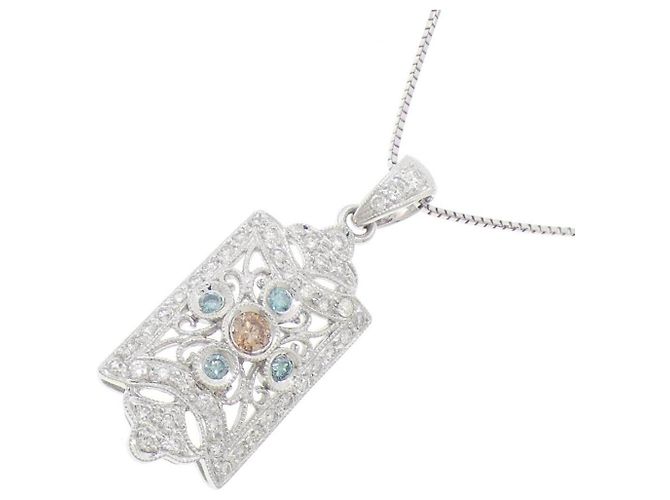 Autre Marque Collana di diamanti Au750 Argento - vista 3