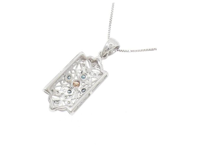 Autre Marque Collana di diamanti Au750 Argento - vista 4
