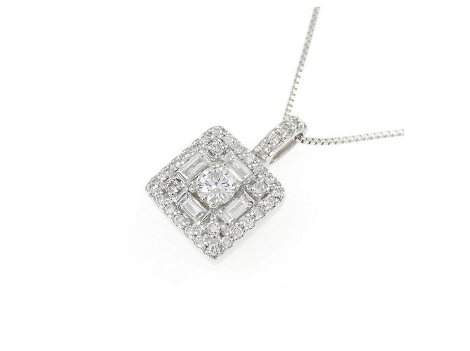 Autre Marque Collana di diamanti Au750 Argento - vista 3