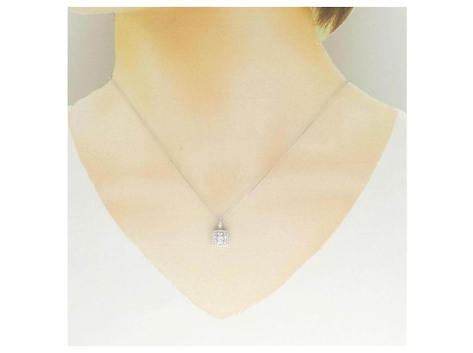Autre Marque Collana di diamanti Au750 Argento - vista 6