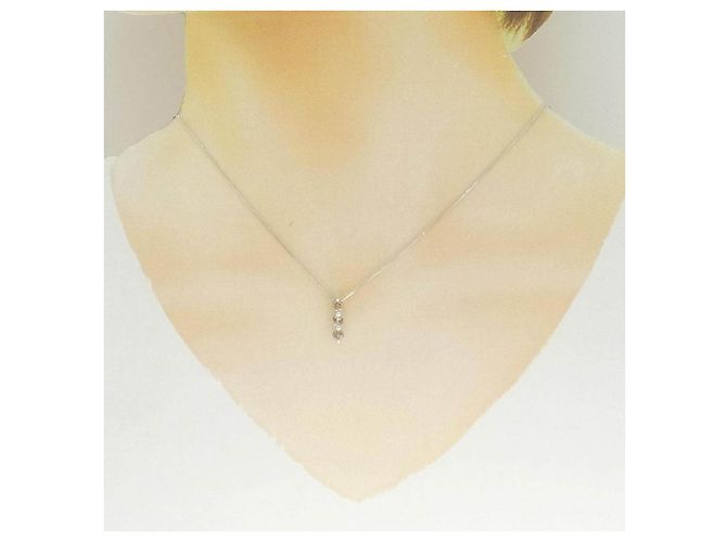 Autre Marque Collana di Diamanti Au750 Argento - vista 6