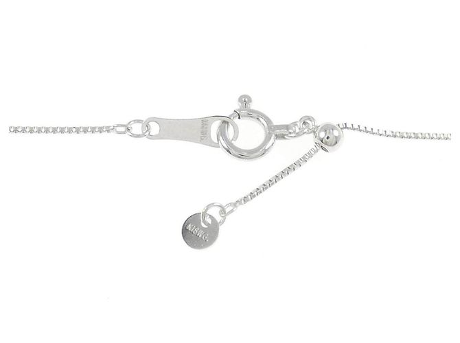 Autre Marque Au750 Diamant-Anfangsbuchstabe K Halskette Silber - Ansicht 5