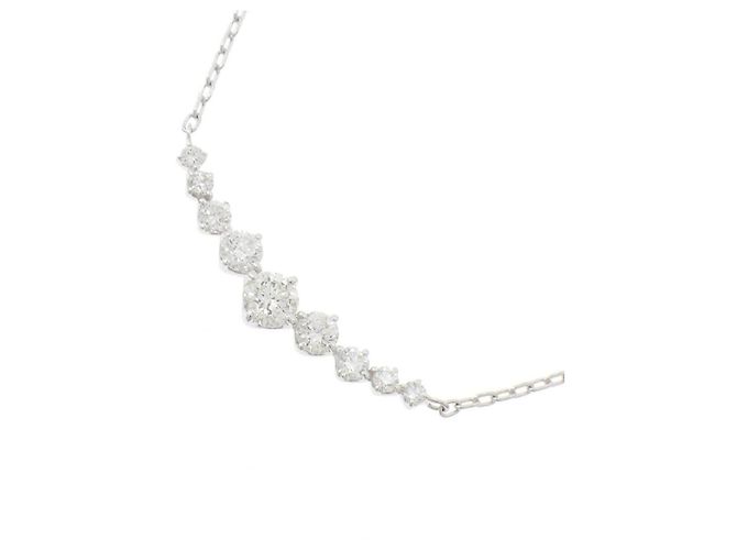 Autre Marque Collana di diamanti Au750 Argento - vista 3