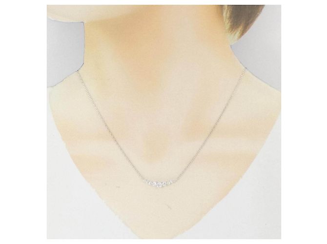 Autre Marque Collana di diamanti Au750 Argento - vista 6