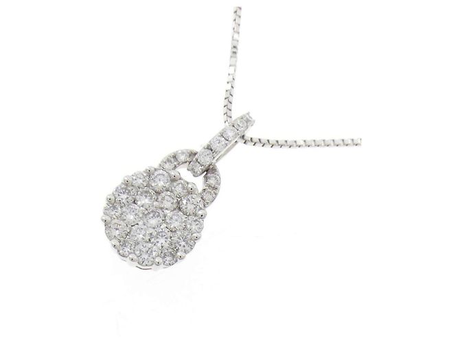 Autre Marque Collana di Diamanti Au750 Argento - vista 3