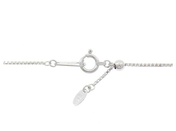Autre Marque Collana in oro bianco e oro nero Au750 con diamanti Argento - vista 5