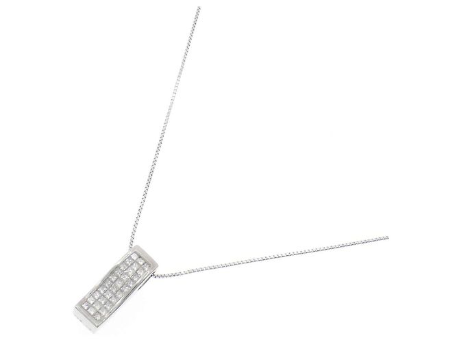 Autre Marque Collana di diamanti Au750 Argento - vista 2