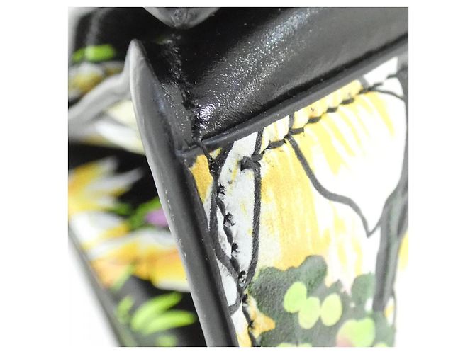 Borsa a tracolla in pelle Balenciaga 766058 2AARS Nero Argento Multicolore - vista 3