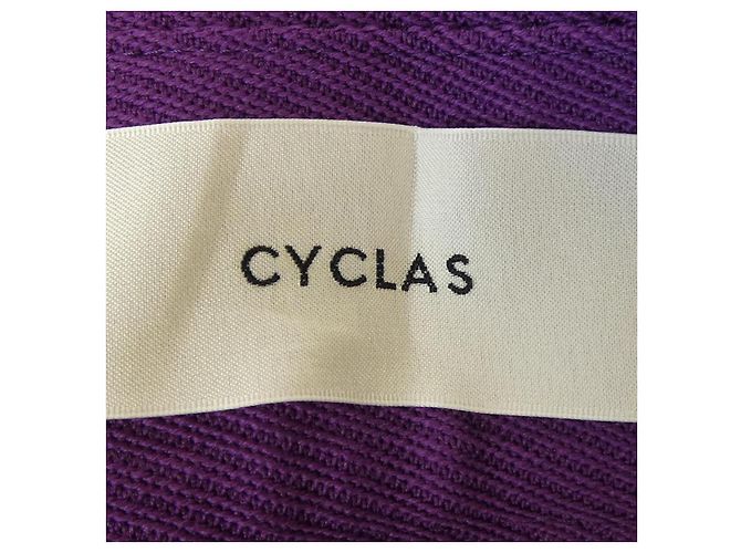 Autre Marque Pantaloni CYCLAS Porpora - vista 4