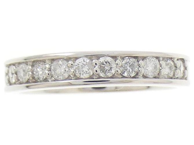 Autre Marque Kumikyoku Platin-Diamantring Silber - Ansicht 2